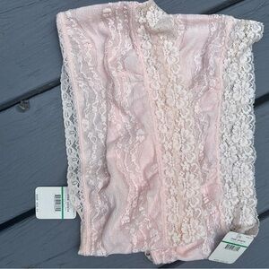 Two Elegant Pink Lace Women's Intimate by Free People nwt